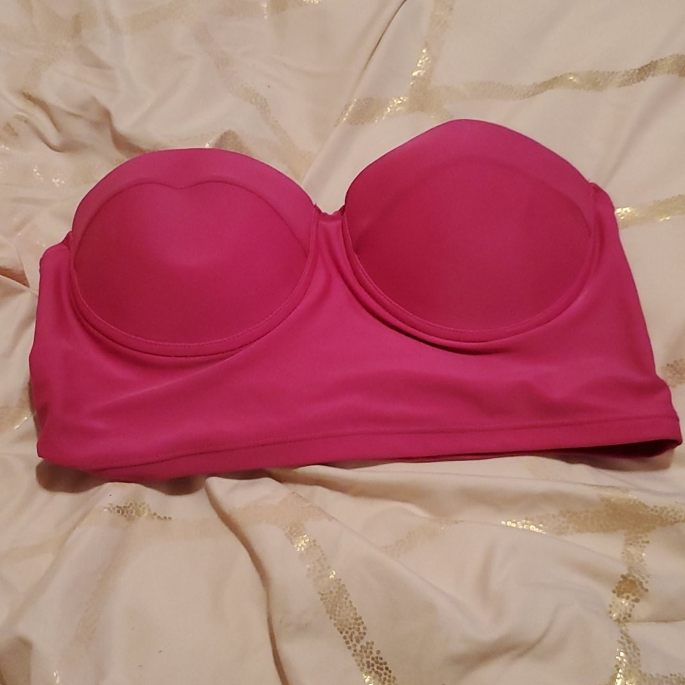 Push up swim top